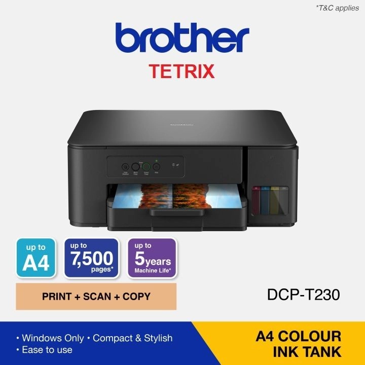 Brother DCP-T230 Compact Ink Tank Printer